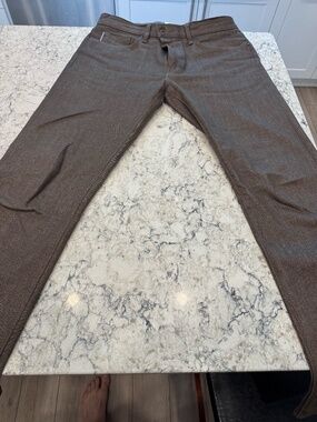 THE HAMMER STRAIGHT - BROWN RAW 10.5OZ SELVEDGE